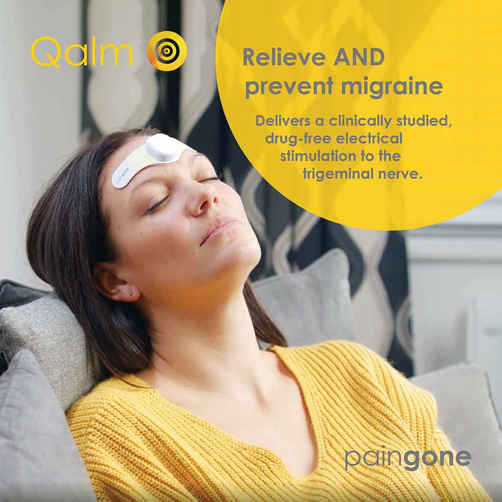paingone qalm relieve migraine